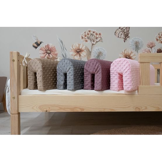 Protecție pentru pat Ourbaby - cafeniu
