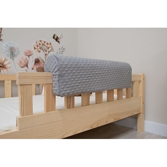 Protecție pentru pat Ourbaby - gri închis