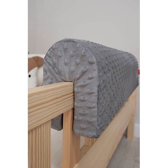 Protecție pentru pat Ourbaby - gri închis