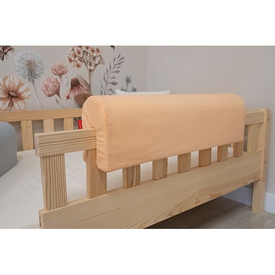 Protecție pentru pat Ourbaby - Jersey - Piersică