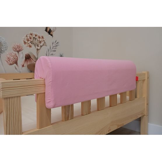 Protecție pentru pat Ourbaby - Jersey - Roz