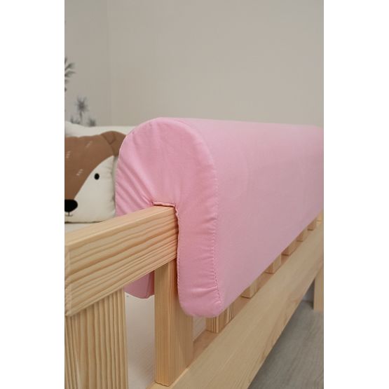 Protecție pentru pat Ourbaby - Jersey - Roz