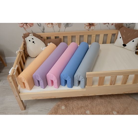 Protecție pentru pat Ourbaby - Jersey - Roz