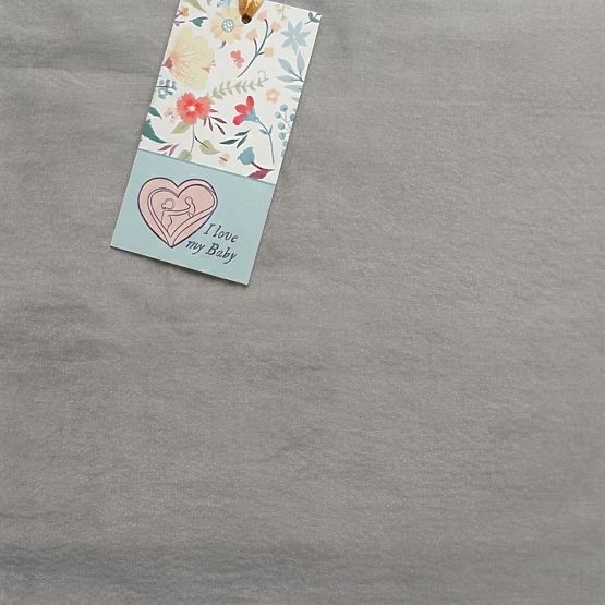 Apărătoare de protecție pentru pătuț - gri deschis