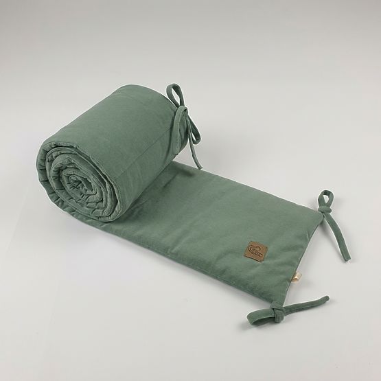 Protecție pentru pătuț - verde