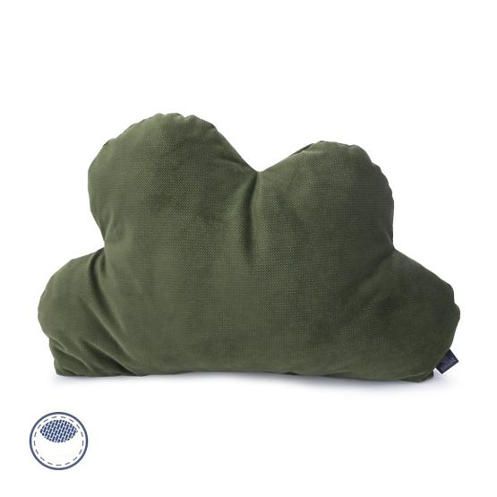 Pernă din nori de catifea Savana - verde