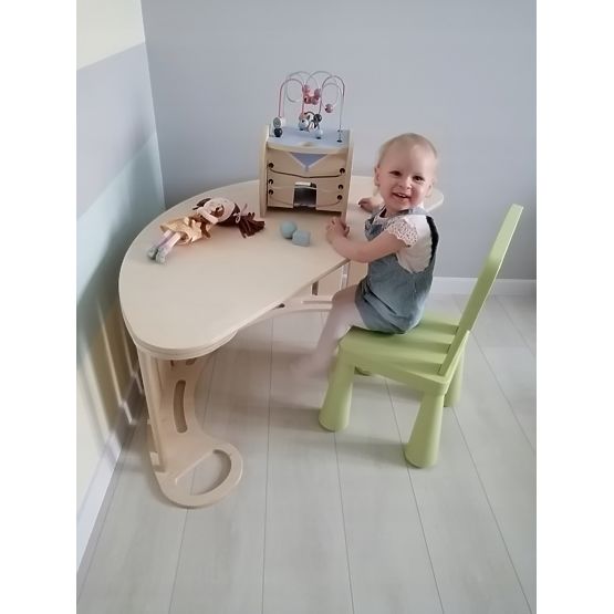 Bufetă pentru leagăn Montessori Lila - 100 cm