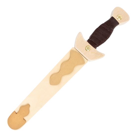 Pumnal de lemn cu picior mic