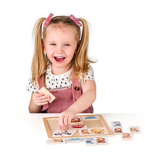 Puzzle animale din safari