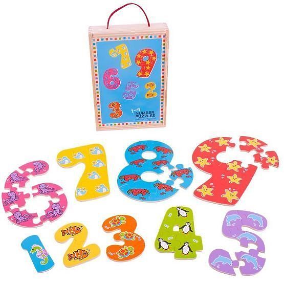 Puzzle Cifre de la 1 la 9 BJ