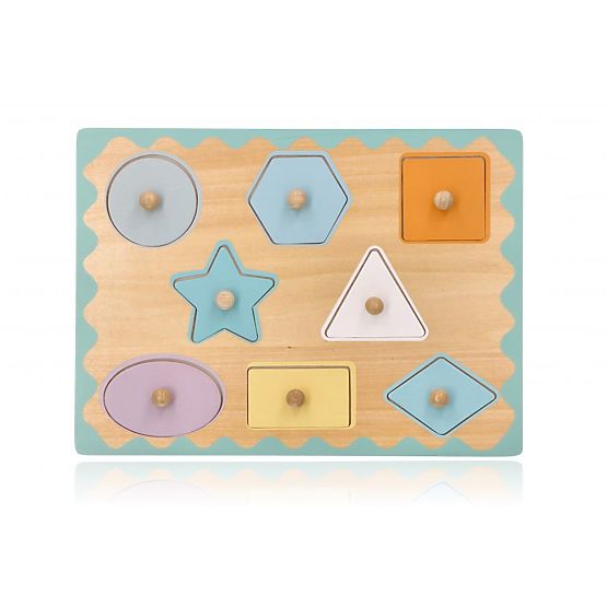 Puzzle cu mânere forme