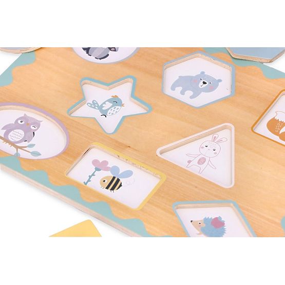Puzzle cu mânere forme