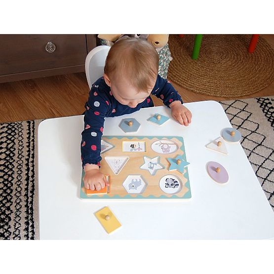 Puzzle cu mânere forme