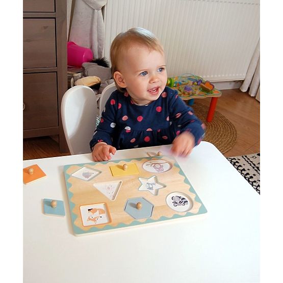 Puzzle cu mânere forme
