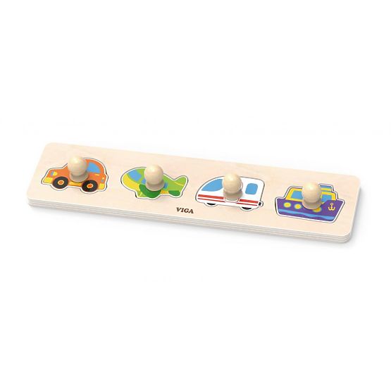 Puzzle cu mânere Vehicule