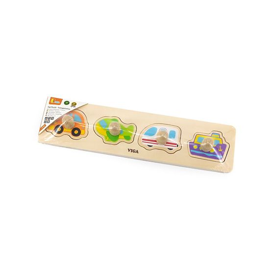 Puzzle cu mânere Vehicule