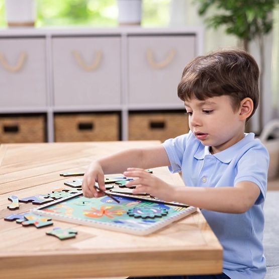 Puzzle cu roți dințate Lumea subacvatică