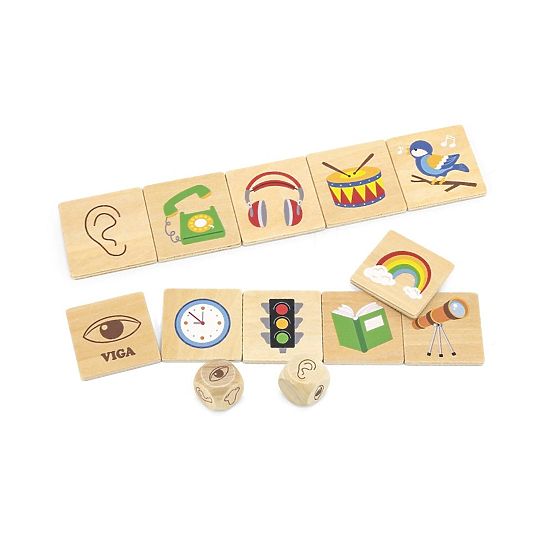 Puzzle de sortare a simțurilor