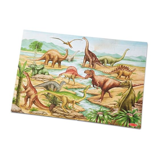Puzzle de podea dinozauri 48 piese