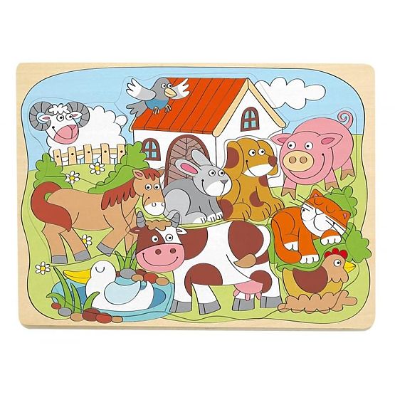 Puzzle forme animale domestice