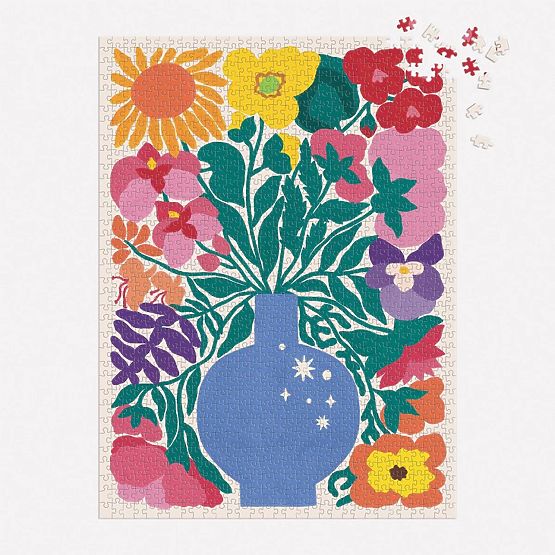 Puzzle Galison Flori Zodiac 1000 piese
