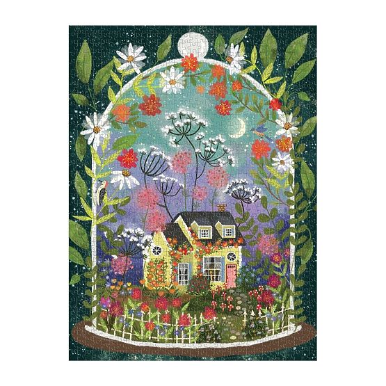 Puzzle Galison Grădina înflorită Joy Laforme 1000 de piese