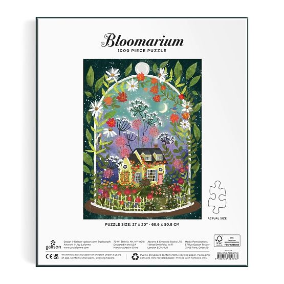 Puzzle Galison Grădina înflorită Joy Laforme 1000 de piese