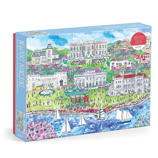 Puzzle Galison Michael Storrings Conacele din Newport 1000 de piese