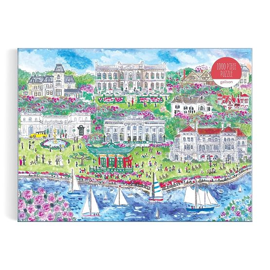 Puzzle Galison Michael Storrings Conacele din Newport 1000 de piese