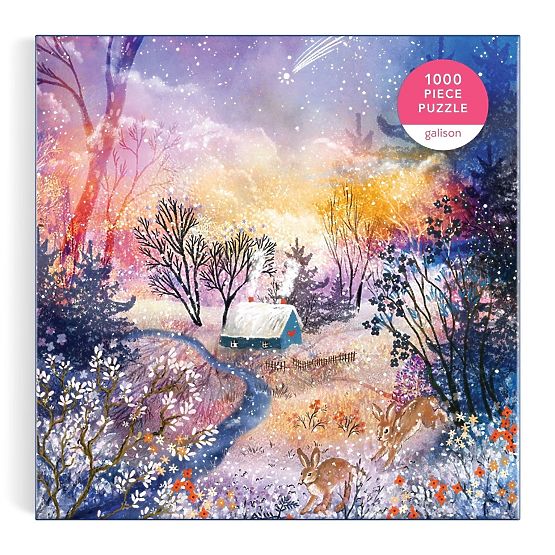 Puzzle Galison Peisaj magic înzăpezit 1000 de piese