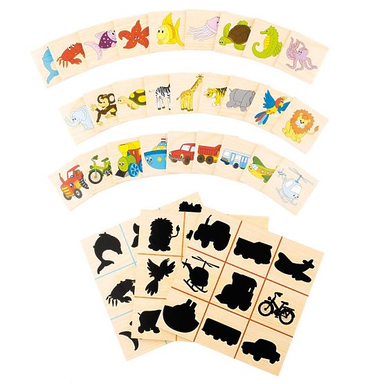 Puzzle găsește umbra