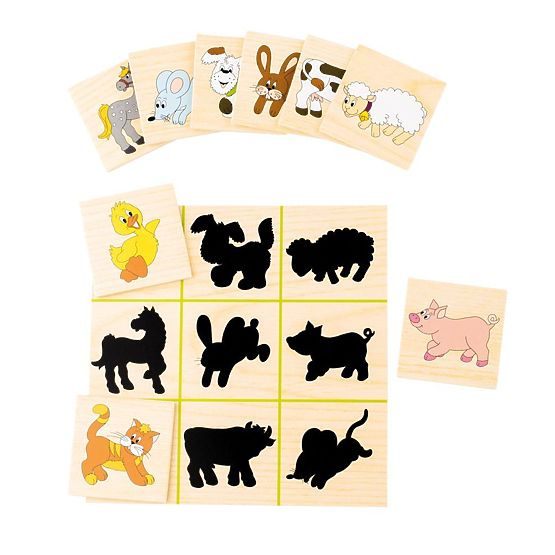 Puzzle găsește umbra