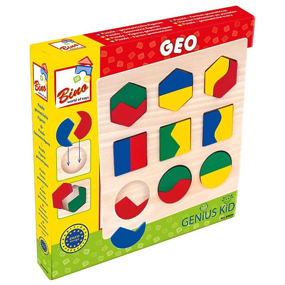Puzzle geometric FORMĂ ȘI CULOARE