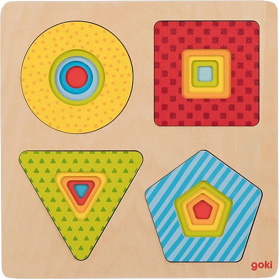 Puzzle geometric stratificat Goki