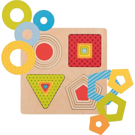 Puzzle geometric stratificat Goki