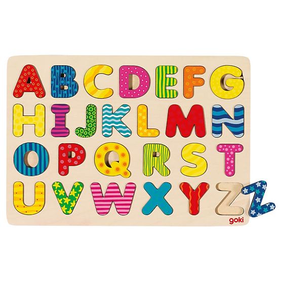 Puzzle Goki ABC - alfabet - litere mari