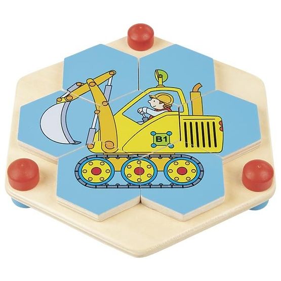 Puzzle hexagonal Goki vehicule