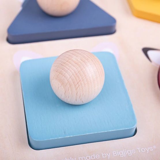 Puzzle în formă de animale Bigjigs Toys