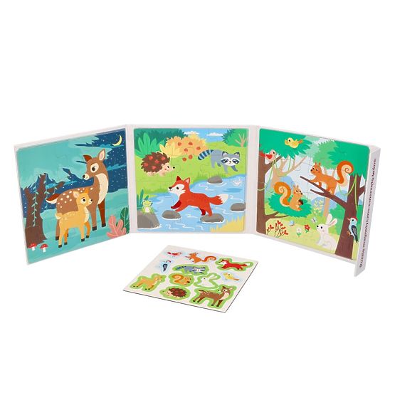 Puzzle magnetice Animale din pădure