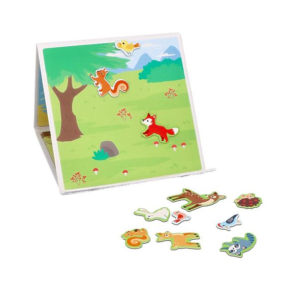 Puzzle magnetice Animale din pădure
