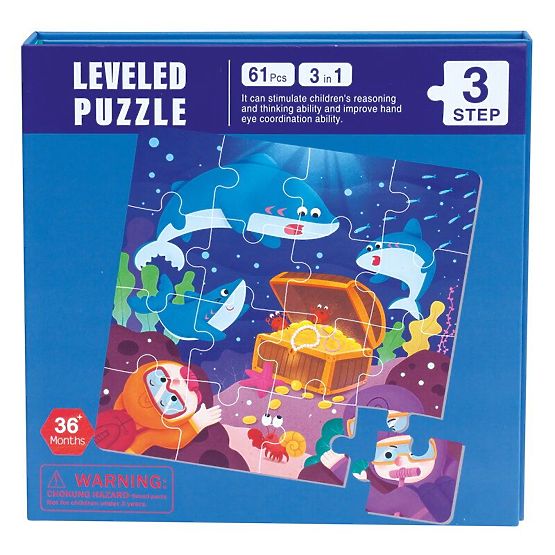 Puzzle magnetice Carte Lumea subacvatică
