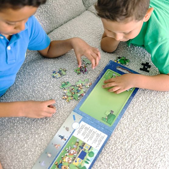 Puzzle Magnetice Patrula Căţeluşilor Camioane