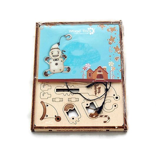 Puzzle mecanic WoodTrick Pajacyk