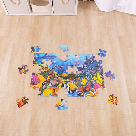 Puzzle podea lume subacvatică 48 piese