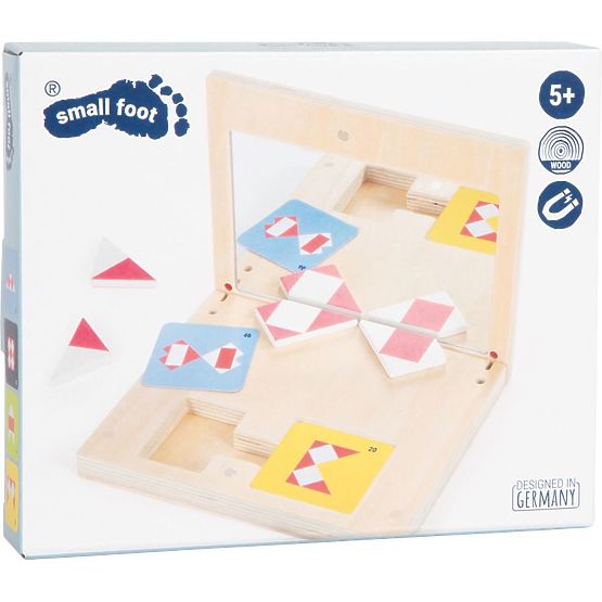 Puzzle simetric cu oglindă
