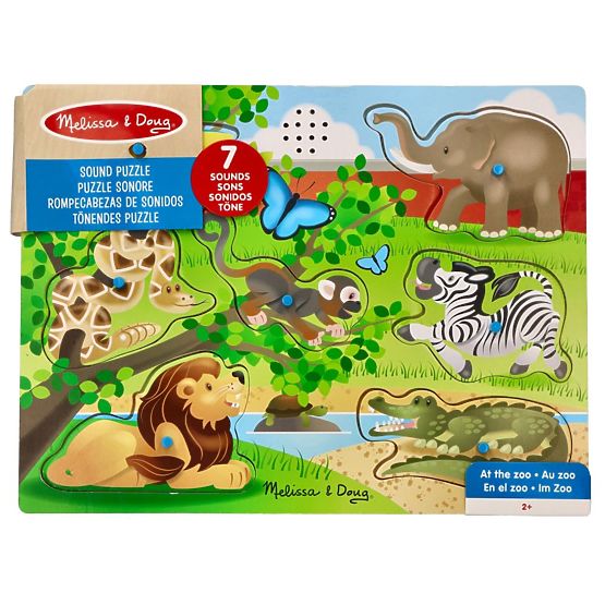 Puzzle sonor Animale de la Zoo