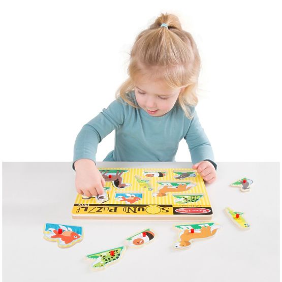 Puzzle sonor - Animale domestice