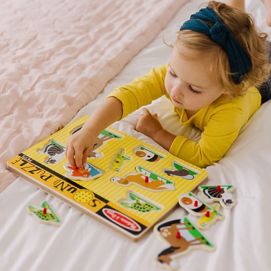 Puzzle sonor - Animale domestice