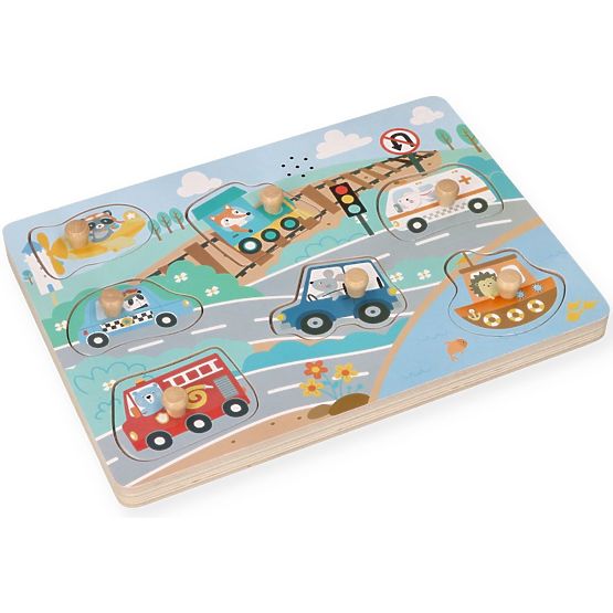 Puzzle sonore Vehicule