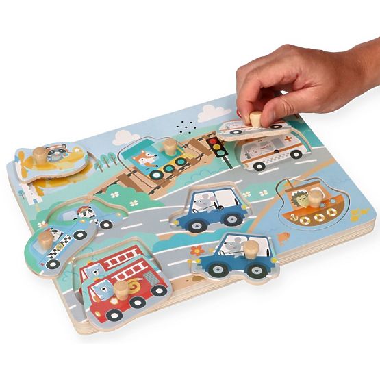Puzzle sonore Vehicule